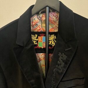 Robert Graham velvet blazer